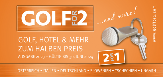 Golf for 2 - Vorteilsbuch 2023