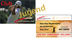 Golf-Friends Jugend-Clubmitgliedschaft + Golf-Friends Basiskarte